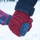 Antler Mittens - Knitting